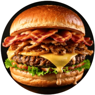 Chicago Bacon Lamb Burger