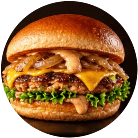 American Chicken Smash Burger