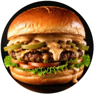 Chicago Lamb Burger