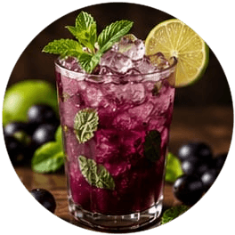 Spicy Jamun Mojito